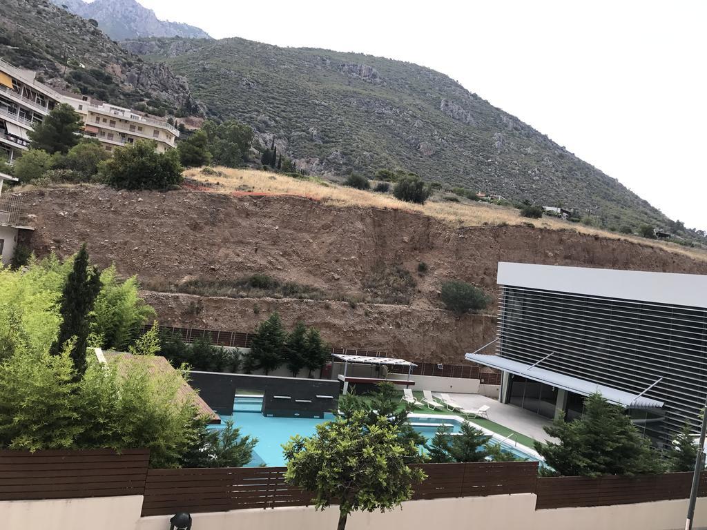 Aegli Hotel Loutráki Buitenkant foto